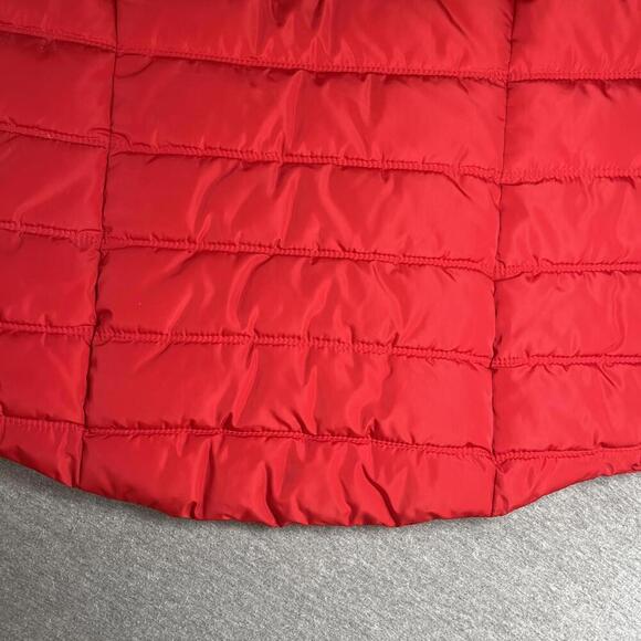 Tommy Hilfiger Women's Small Red Quilted Puffer Vest Puffer Hilfiger jacket - Picture 6 of 8